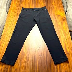 Lulu Lemon athletic ABC Pants 34x32 Color: Black